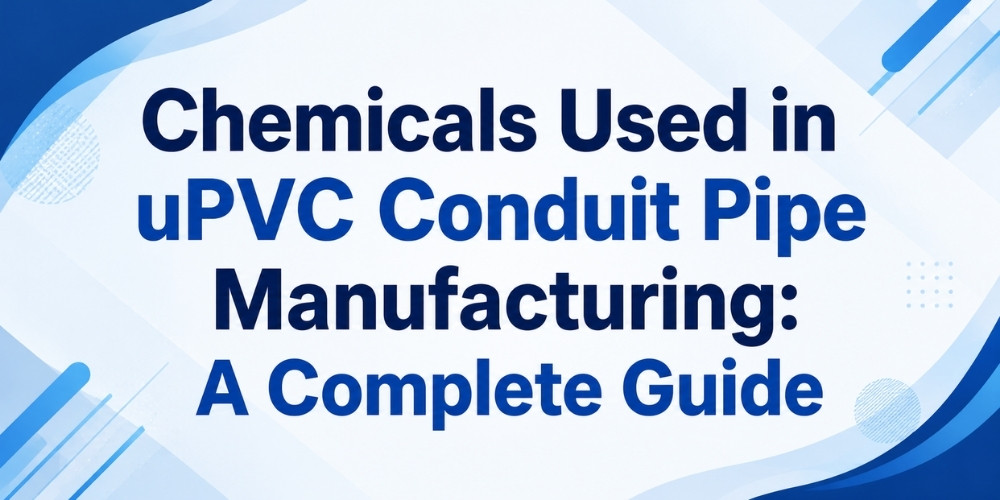 Chemicals Used in uPVC Conduit Pipe Manufacturing: A Complete Guide