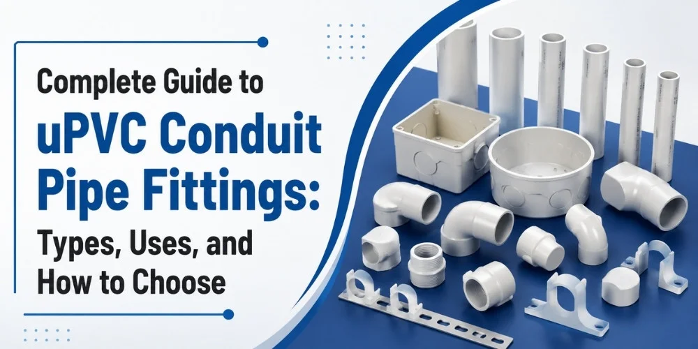 Complete Guide to uPVC Conduit Pipe Fittings: Types, Uses, and How to Choose