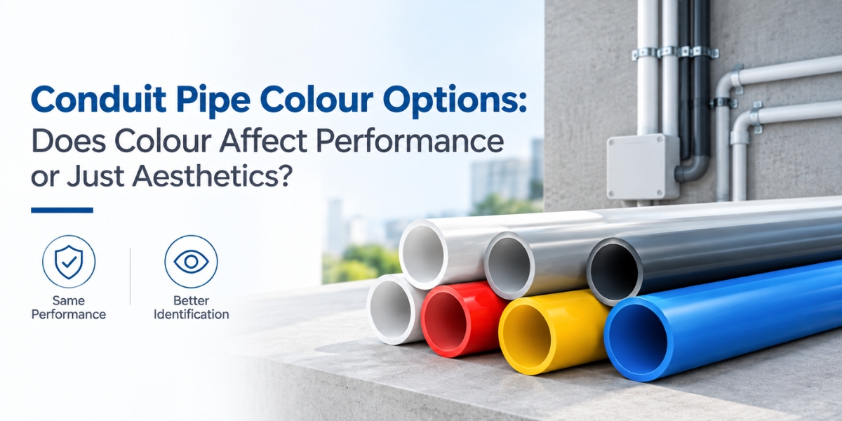 Conduit Pipe Colour Options: Does Colour Affect Performance or Just Aesthetics?