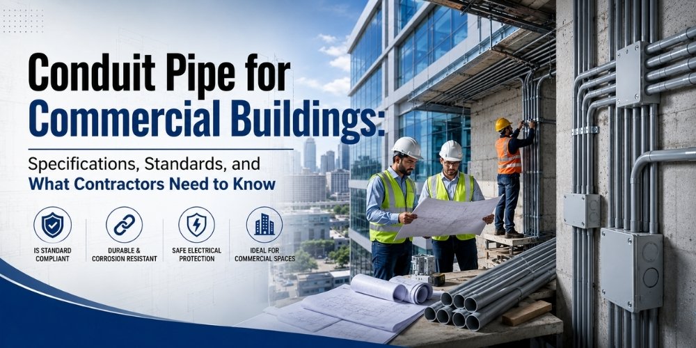 Conduit Pipe for Commercial Buildings: Specifications, Standards, and What Contractors Need to Know