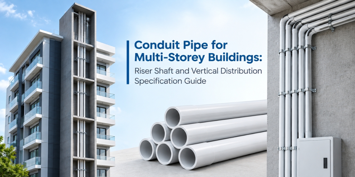 Conduit Pipe for Multi-Storey Buildings: Riser Shaft and Vertical Distribution Specification Guide