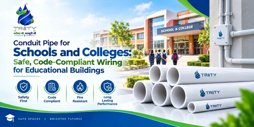 Conduit Pipe for Schools and Colleges: Safe, Code-Compliant Wiring for Educational Buildings