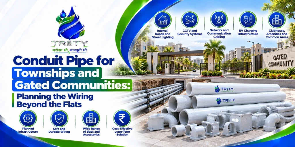Conduit Pipe for Townships and Gated Communities: Planning the Wiring Beyond the Flats