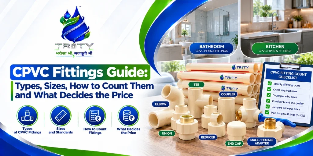 CPVC Fittings Guide: Types, Sizes, How to Count Them and What Decides the Price