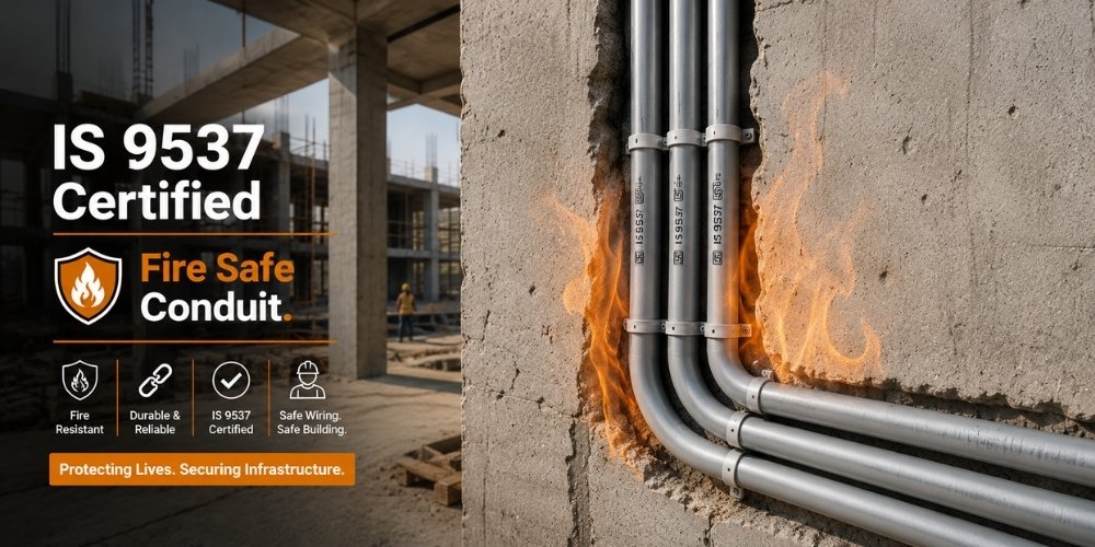 Fire Safety and Electrical Conduit Pipes: What Every Builder Must Know