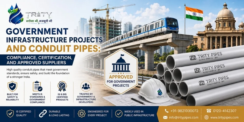 Government Infrastructure Projects and Conduit Pipes: Compliance, Certification, and Approved Suppliers