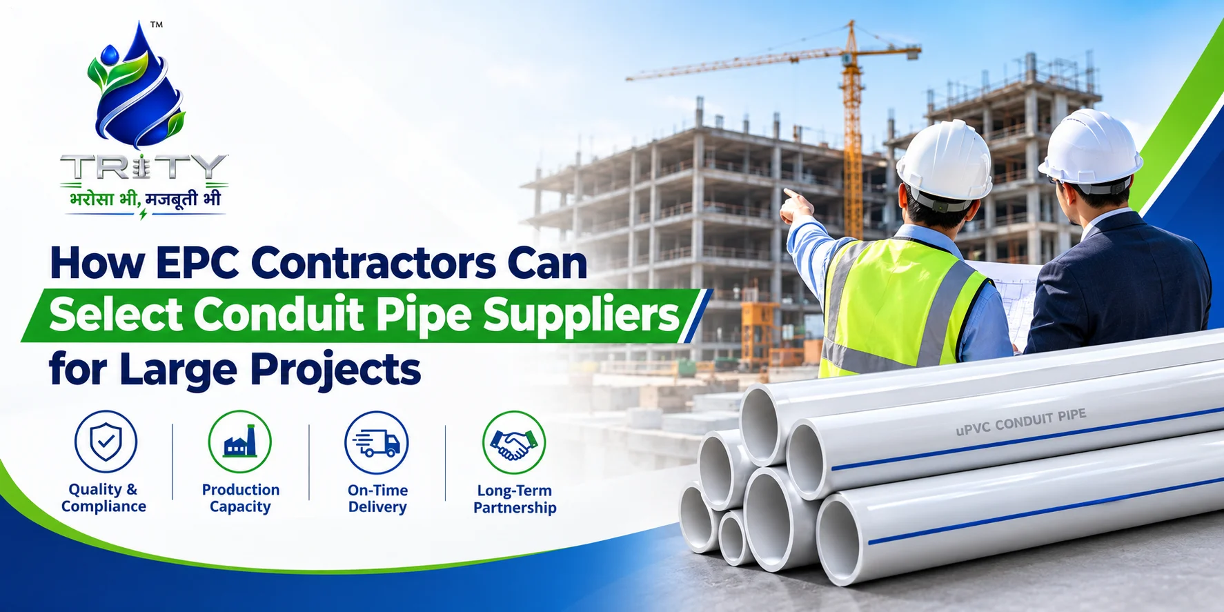 How EPC Contractors Can Select Conduit Pipe Suppliers for Large Projects