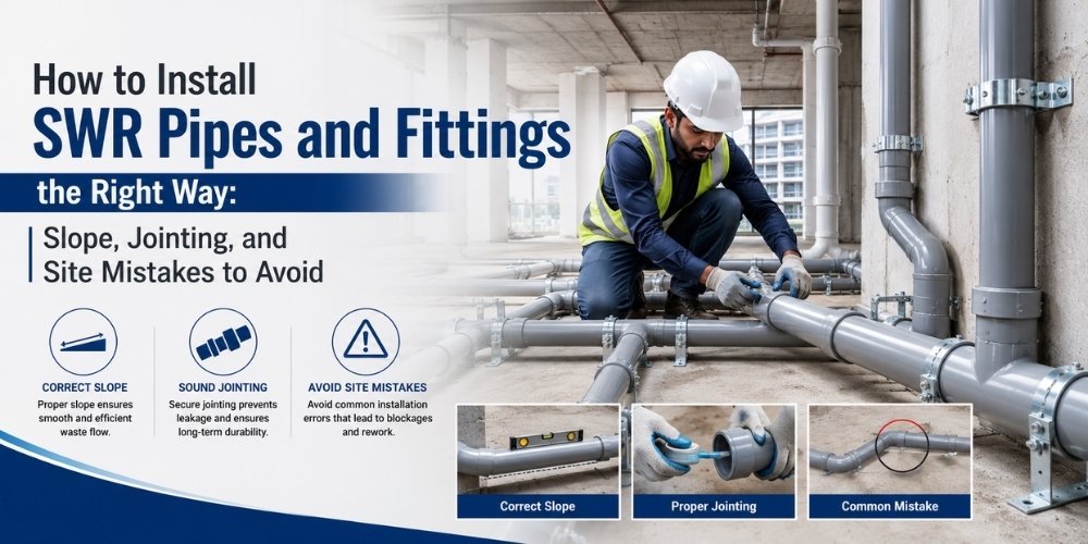 How to Install SWR Pipes and Fittings the Right Way: Slope, Jointing, and Site Mistakes to Avoid