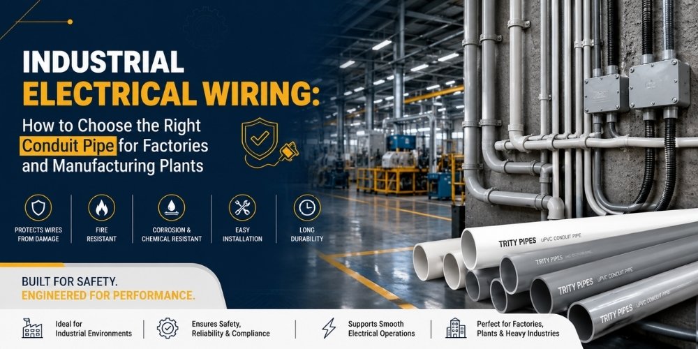Industrial Electrical Wiring: How to Choose the Right Conduit Pipe for Factories and Manufacturing Plants