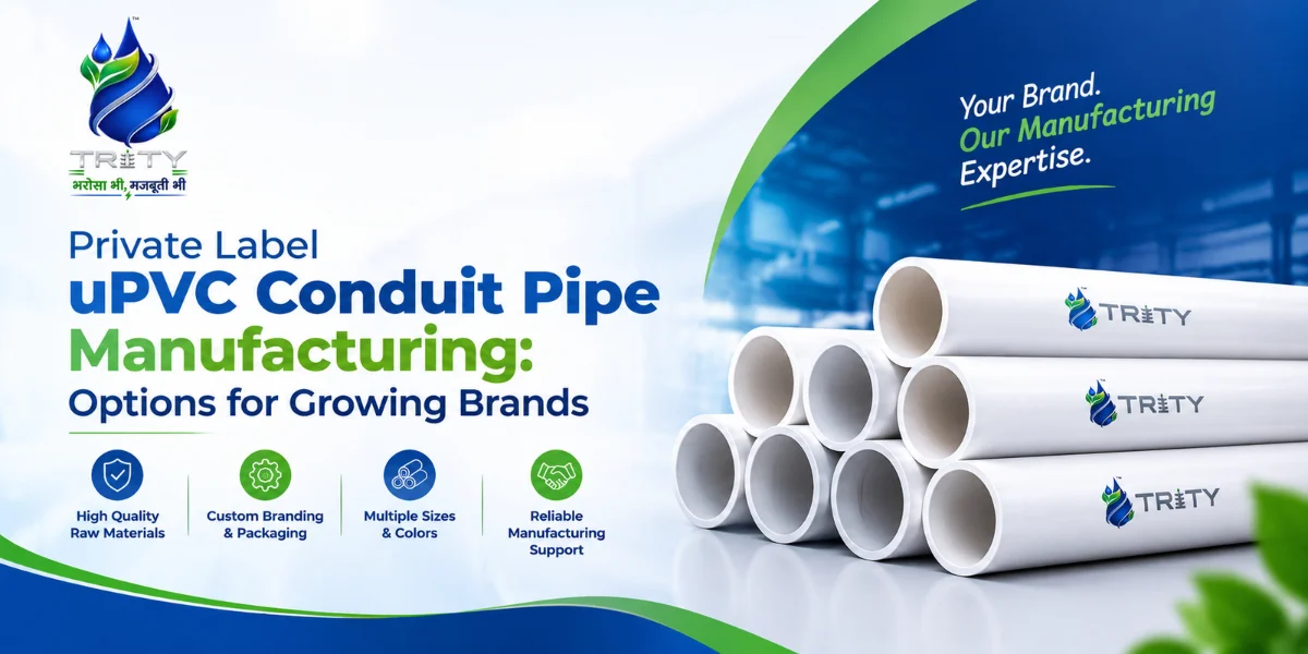 Private Label uPVC Conduit Pipe Manufacturing: Options for Growing Brands