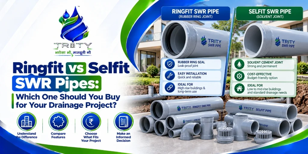 Ringfit vs Selfit SWR Pipes: Which One Should You Buy for Your Drainage Project?