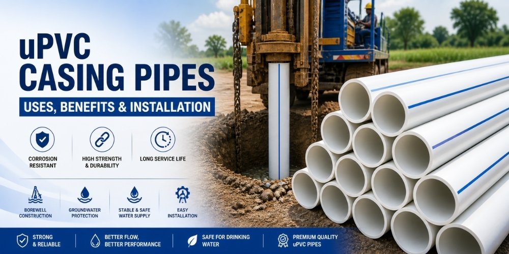 uPVC Casing Pipes: Uses, Benefits & Installation