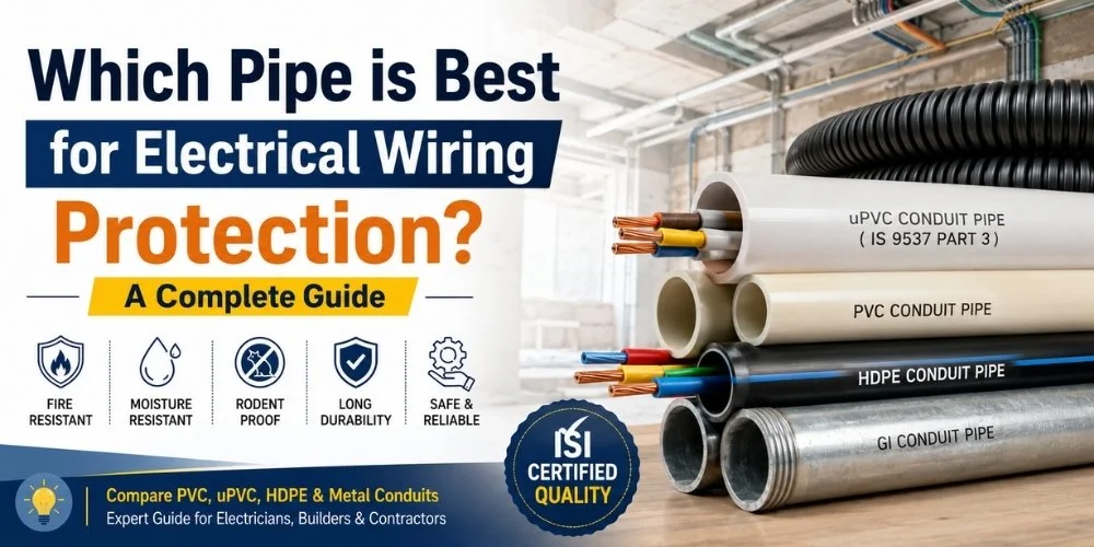 Which Pipe is Best for Electrical Wiring Protection? A Complete Guide